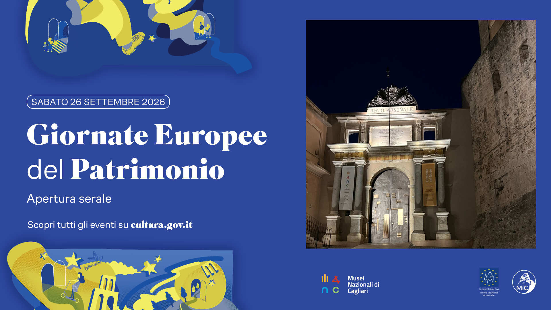 Giornate Europee del Patrimonio - Notte ai Musei Nazionali di Cagliari
